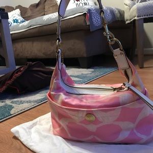 Pink Coach Bag